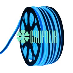 Manguera Neon Marino Rollo 100 Metros Doble Vista Luz Recortable Enchufe