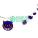 Luces De Halloween Series Led Gatos Sonrientes Decoración Otoño 4 Mts