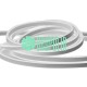 Manguera Neón 10 Metros Blanco Doble Luz Exterior Decorativa Flexible